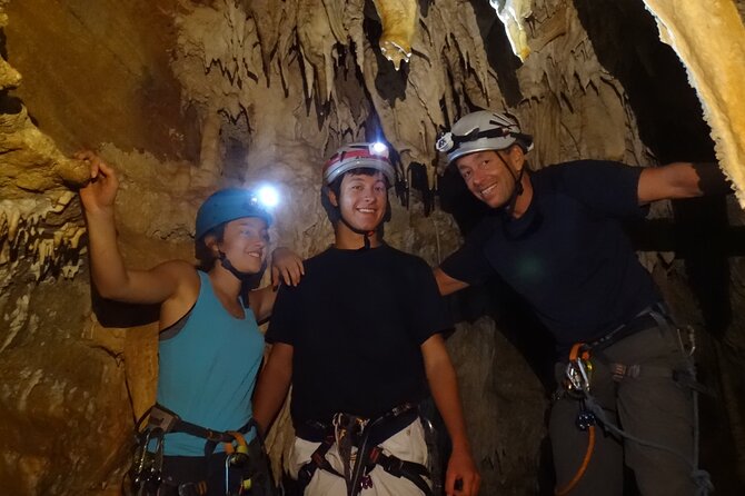 Speleology, Exploration inside a secret cave - The Guide and Their Approach