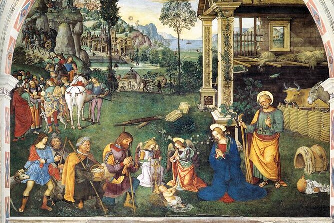 Spello, Roman mosaics and Renaissance masterpieces  Private Tour - Viewing the Breathtaking Panoramas from Porta Venere