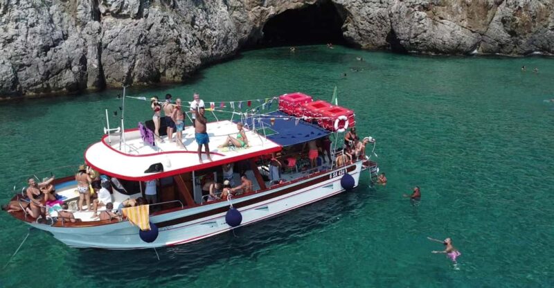 Sperlonga: Boat Cruise to the Blue Grotto with Swimming - Key Points