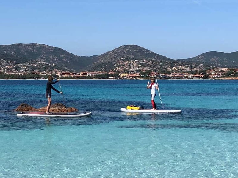 Spiaggia delle vacche: Stand Up Paddle Tour and breakfast - Repeating Paddleboarding at Cala Girgolu and the Return