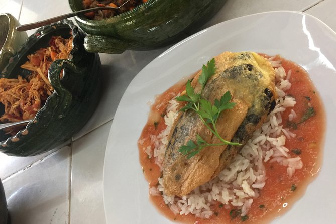 Spicy Passion Cooking Class - Enjoying the Meal with Margarita Cheers