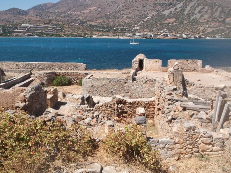 Spinalonga Island Guided Day Trip with Tavern Lunch & Wine - Guided Walking Tour of Spinalonga’s Historic Sites