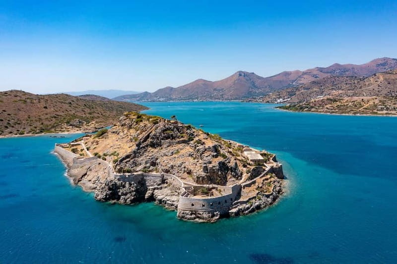 Spinalonga with Guide, Kolokitha Bay Cruise, Swimming & BBQ - Key Points