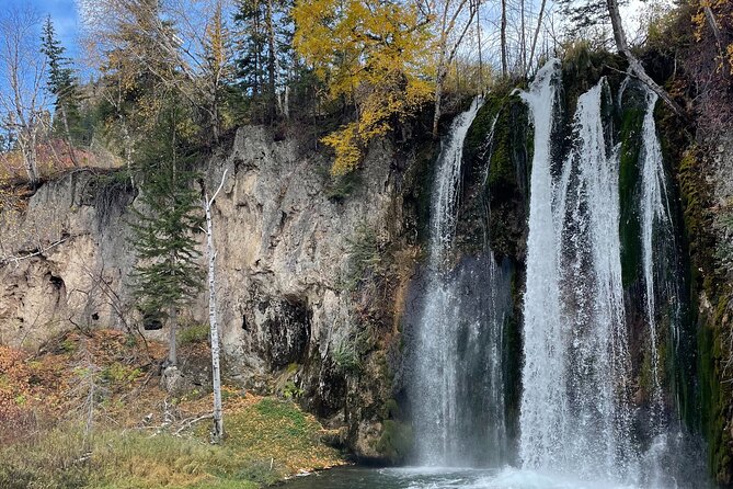 Spirit of the West: Devils Tower, Spearfish Canyon & Deadwood - Visiting Spearfish Falls: A Waterfall with a Voice