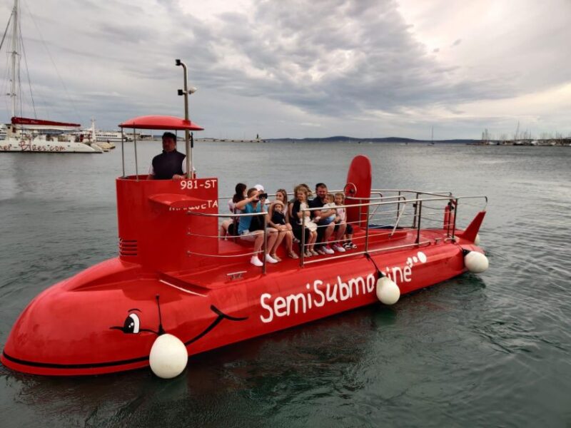 Split: 45-minute Semi-Submersible Submarine Trip - Viewing Marine Life Through Large Windows
