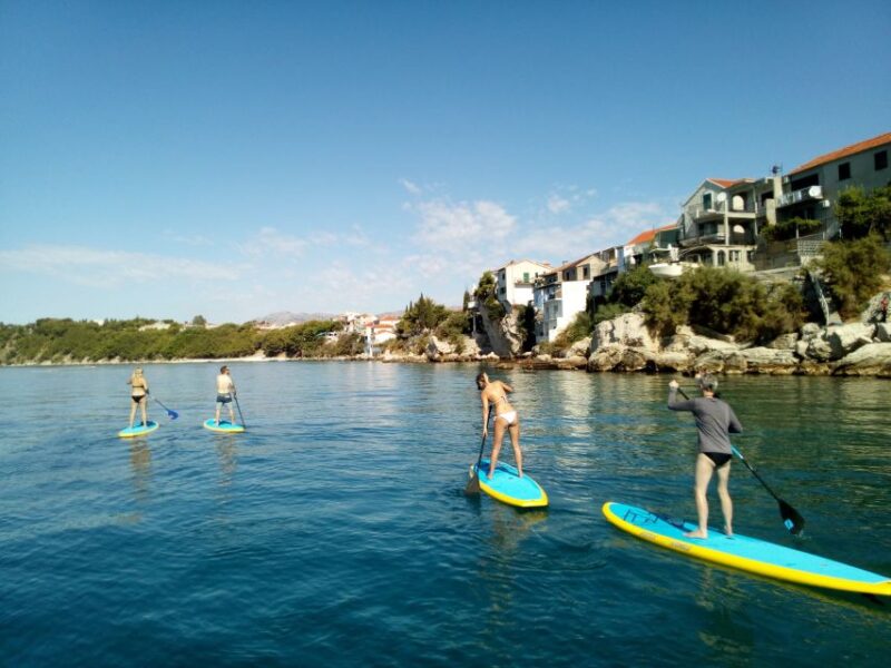 Split: Adriatic Sea and River Stand-Up Paddleboard Tour - Relaxing Beach Break with Snorkeling