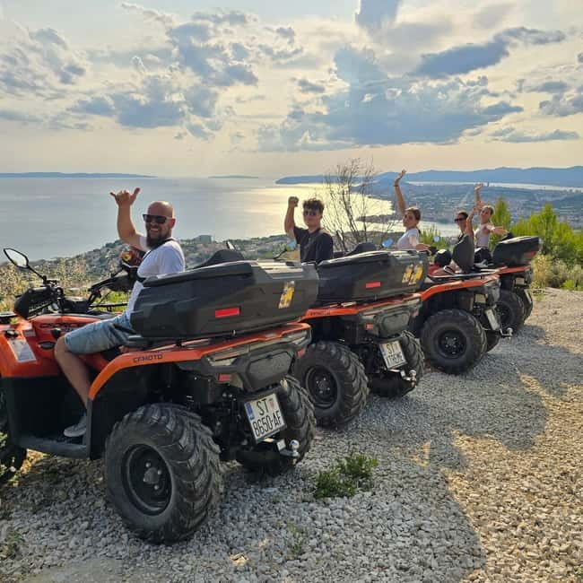 SPLIT: ATV Panorama Tour Podstrana & Horses - Visiting a Historic Mountain Village