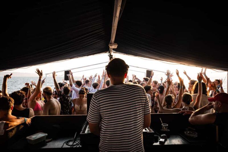 Split: Blue Lagoon Boat Party with DJs, Shots & After-Party - Dive into Splits Largest Boat Party with DJs, Shots, and Blue Lagoon Swimming