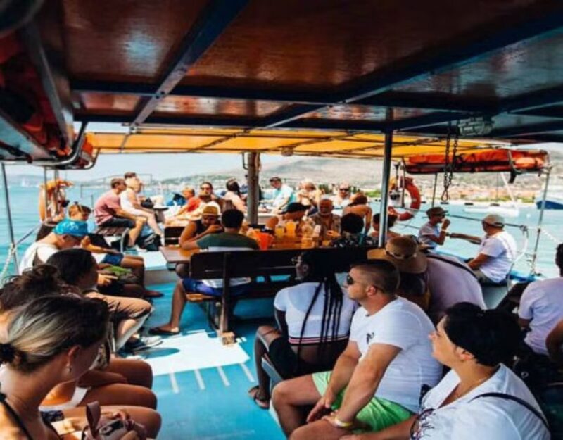 Split: Blue Lagoon Boat Trip with Lunch, Wine and Snorkeling - Explore the Blue Lagoon and Nearby Islands on a Day Boat Trip from Split