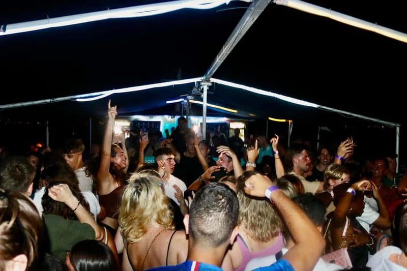 Split: Boat Crawl with Nightclub Access, Shots, & Boat Party - The Boat Crawls Included Perks and Extras