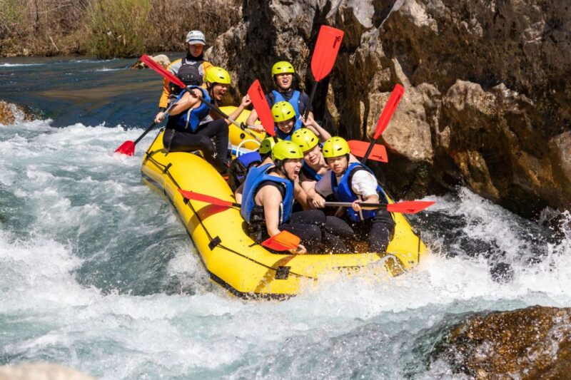 Split: Cetina River Whitewater Raft Trip with Pickup Option - Suitable for a Wide Range of Visitors