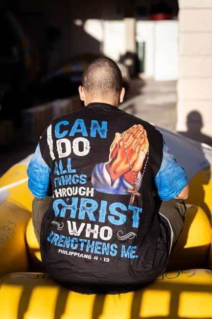 Split: Christian Rafting Trip on the Cetina River with Lunch - Enjoying the Barbecue Lunch in Nature