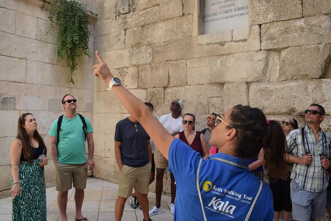 Split: Diocletian's Palace Walking and Wine Tasting Tour - Practical Details: Meeting Point and Group Size