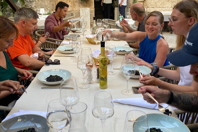 Split Food Tour: Discover Split One Bite At A Time - Fresh Seafood Delights with Black Risotto