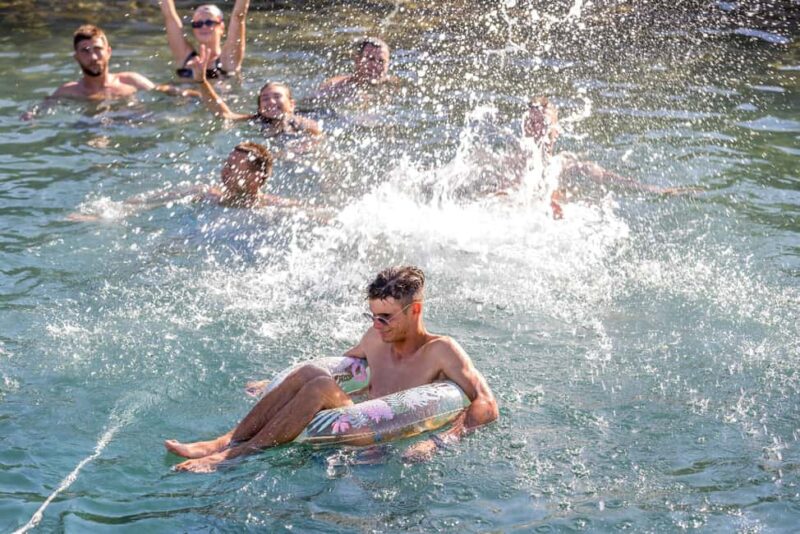 Split: Half-Day Blue Lagoon, iovo and Trogir Boat Tour - Exploring the Blue Lagoon on a Shallow Bay on Drvenik Island