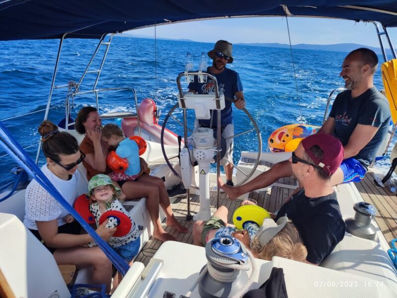 Split: Half Day Sailing Tour with Swim Stop, Snacks and Wine - Suitable for Families and Small Groups