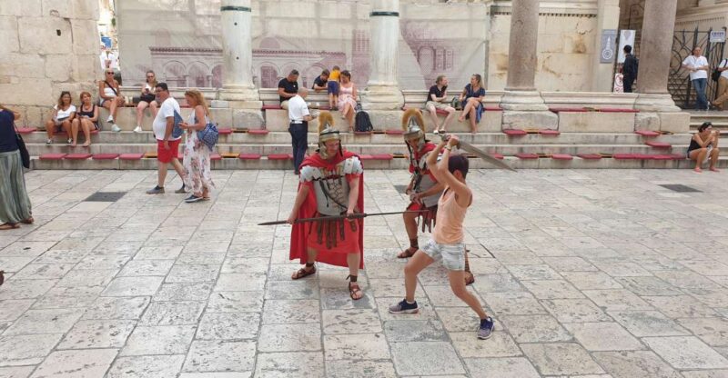 Split: History and Heritage Walking Tour - The Starting Point in Peristil Square