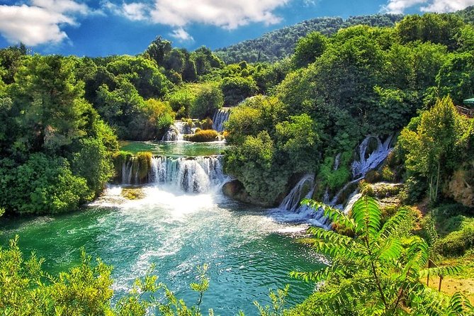 Split: Krka Waterfalls Morning/Afternoon with Boat Cruse, Olive Oil & Wine Taste - Key Points