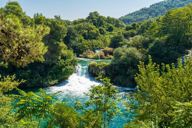 Split: Krka Waterfalls Morning/Afternoon with Boat Cruse, Olive Oil & Wine Taste - Exploring Skradinski buk: Europes Largest Travertine Cascade