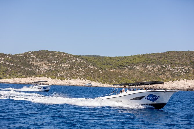 Split or Trogir: Blue Cave, Vis, and Hvar Speedboat Day Tour - The Pakleni Islands: Sun and Sand at Palmiana