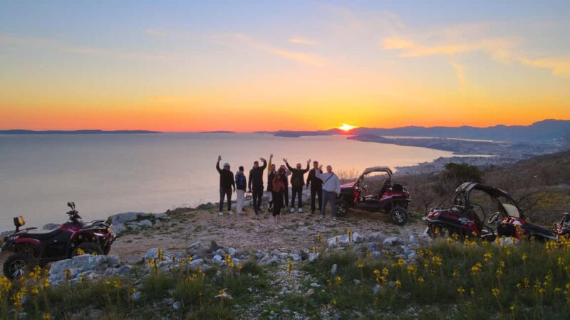 SPLIT: Podstrana Panoramic Quad Tour - Exploring Perun Hill and its Breathtaking Views