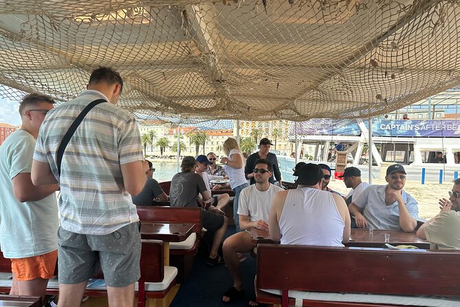 Split private boat tour for a groups up to 42 people - Final Stop at a Hidden Bay on Bra and Farewell