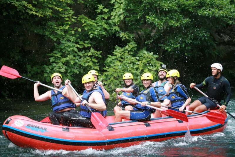 Split: Rafting on Cetina River with Licensed Rafting Guide - Pacing and Duration of the Tour