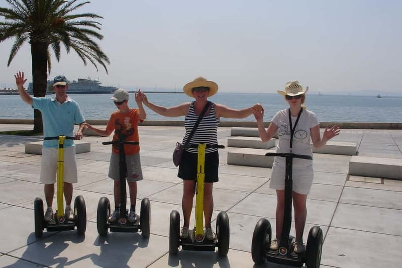 Split Segway Tour - Riding a Segway through Splits Streets