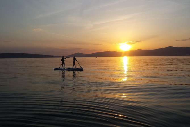 Split Sunset Stand Up Paddle Tour With Wine - Refreshments and Local Wine to End the Day