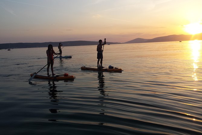 Split Sunset Stand Up Paddle Tour With Wine - Family-Friendly and Physically Accessible Water Sport