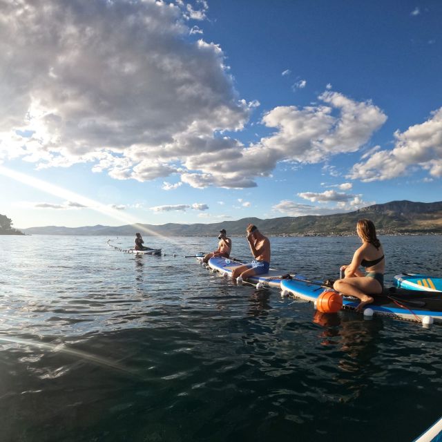 Split Sunset Stand Up Paddle Tour With Wine - Key Points