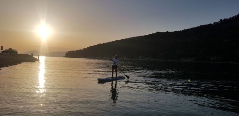 Split Sunset Stand Up Paddle Tour With Wine - Sunset Views Over Marjan Park
