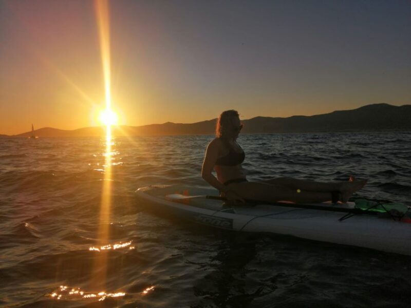 Split Sunset Stand Up Paddle Tour With Wine - Wine and Relaxation at the End