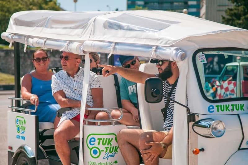 Split: Top City Highlights Electric Tuk-Tuk Tour - The Scenic Stops: Beaches, Parks, and Vantage Points