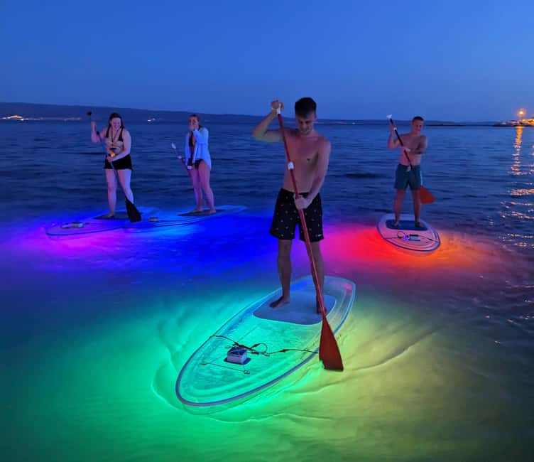 Split: Transparent SUP night Glow tour - What to Expect on the Paddle