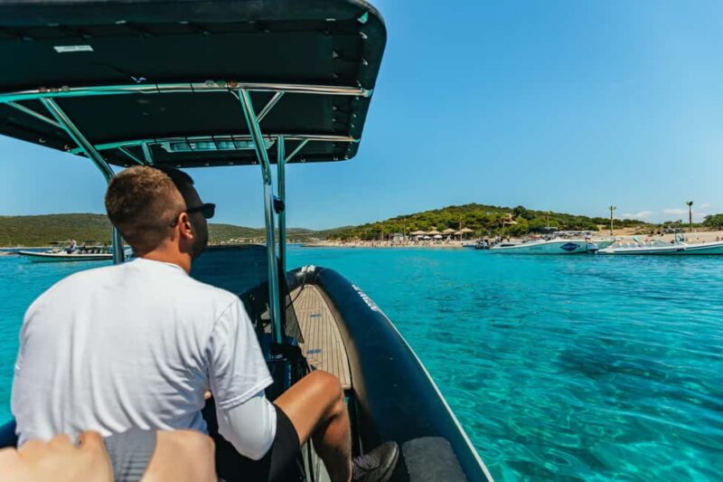 Split/Trogir: Blue Cave, Mamma Mia, Hvar and 5 Island Tour - Snorkeling at the Blue Lagoon on Budikovac Island