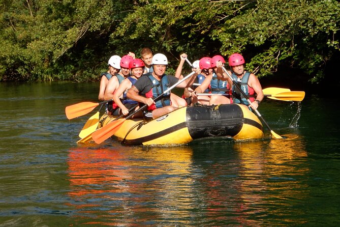 Split's Ultimate Rush: Rafting the Cetina Rapids & Cliff Jumping - Exciting Rafting Adventure in Split for $53.95