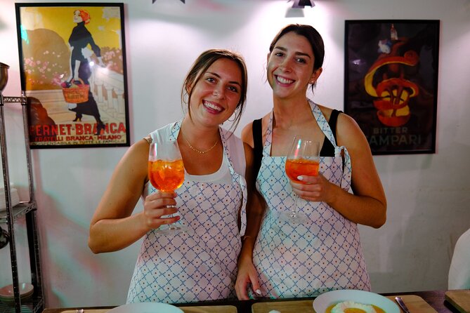 Spritz and Spaghetti: Small Group Tipsy Cooking Class - Mixing and Enjoying Three Classic Spritzes