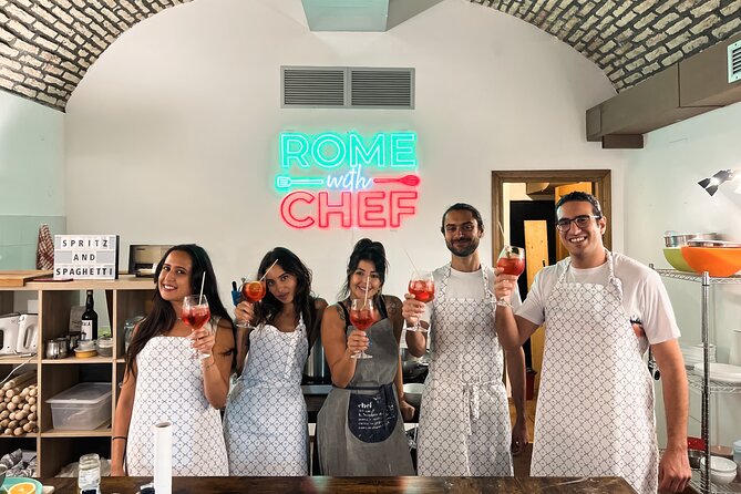 Spritz and Spaghetti: Small Group Tipsy Cooking Class - Why This Class Stands Out in Rome