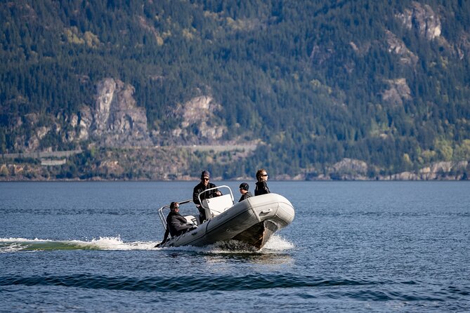 Squamish Rigid Hull Inflatable Boat Rental - Exploring Howe Sound: Islands, Covens, and Wildlife