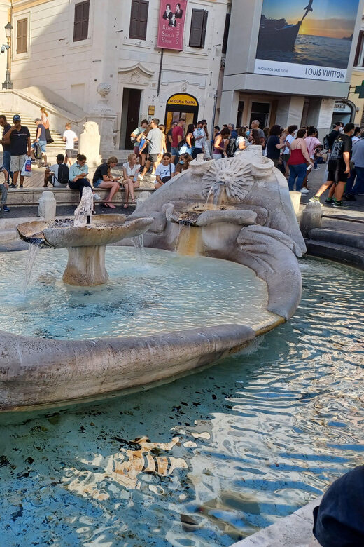 Squares, Fountains and Aqueducts of Rome - Final Stop at Campo de’ Fiori and Market Shopping
