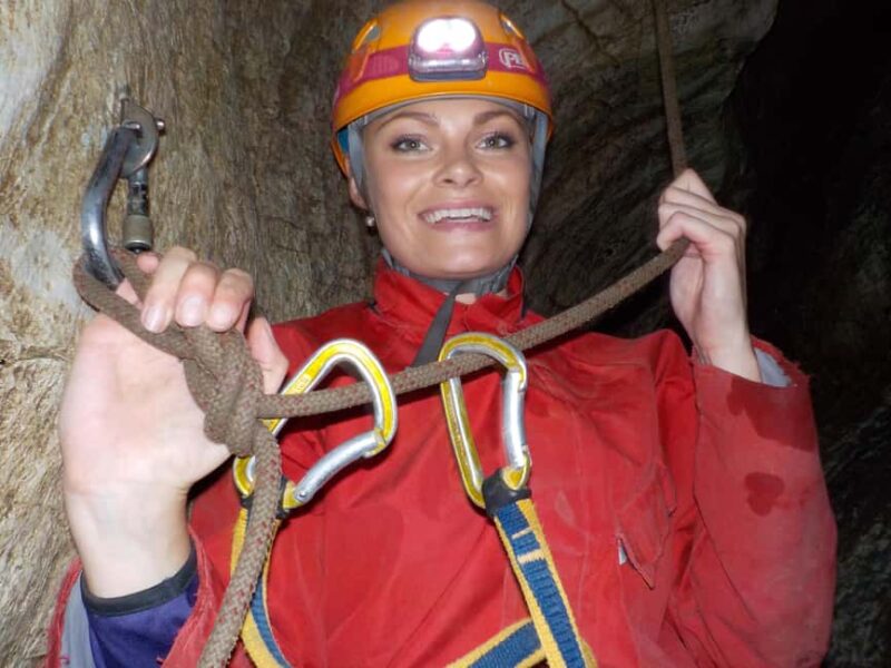 Srnica: Caving Adventure with Climbing and Abseiling - From the Rope Traverse to the Cave Entrance