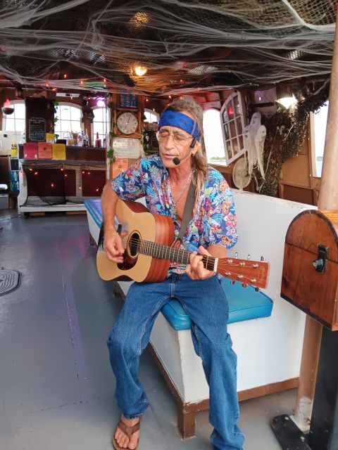St. Augustine: Black Raven Tropical Sunset Cruise - Music, Drinks, and Pirate-Themed Fun