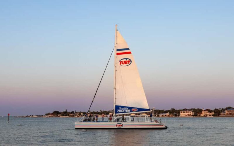 St. Augustine: Fireworks Cruise with Live Music and Drinks - The Experience Aboard the Spacious Catamaran