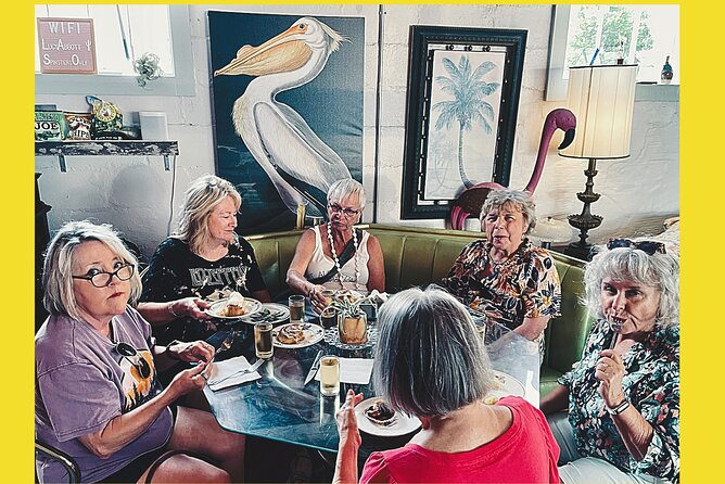 St. Augustine Historical FOOD Tour on Electric Cart with Pick Up - Ride in Style in a Custom-Designed Electric Cart