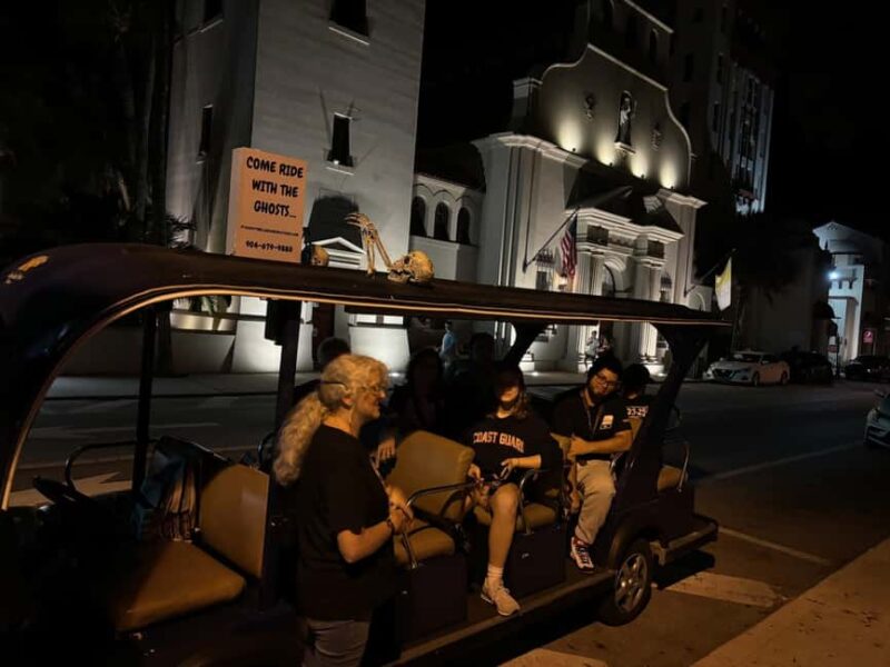 St Augustine: Riding with the Ghosts Golf Cart Tour - Frequently Asked Questions