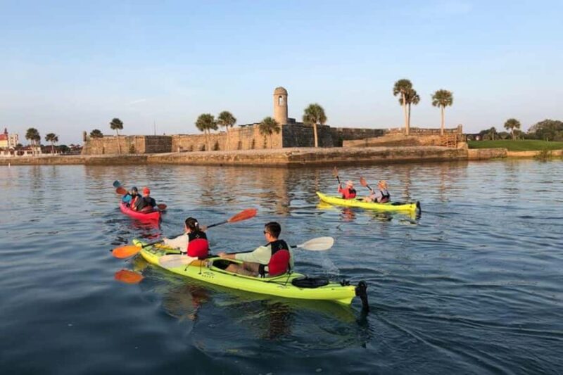 St. Augustine: Salt Marsh Kayak Tour - Navigating Under the Bridge of Lions and Past the Spanish Fort