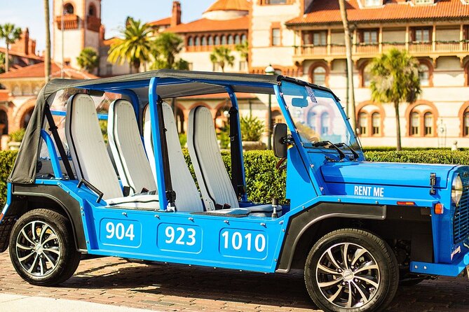St. Augustine Scavenger Hunt in an Electric Moke Vehicle - Discover St. Augustine in an Electric Moke with a Self-Guided Scavenger Hunt