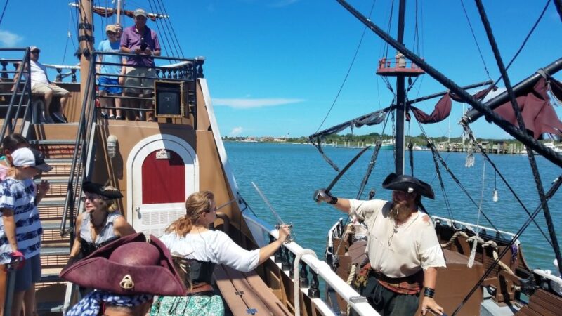 St. Augustine: Treasure Hunt Cruise with Onboard Show - Exciting Pirate Adventure in St. Augustine for All Ages
