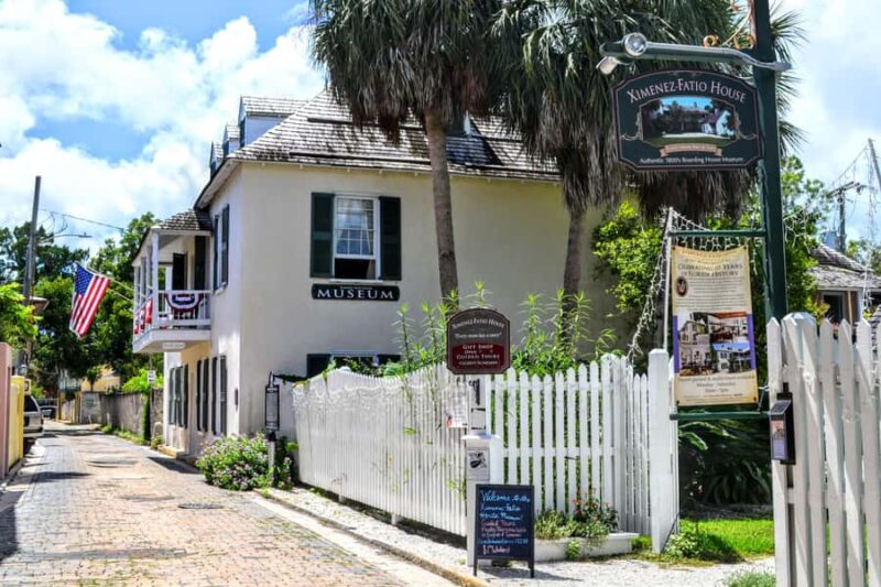 St. Augustine: Ximenez-Fatio House - Discover the Historic Coquina Home and Its Unique Architecture